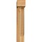 Ekena Millwork Traditional Block Rough Sawn Bracket w/ Offset Brace, Western Red Cedar, 8"W x 30"D x 42"H BKT0806X30X42TRA05RWR - alternate 2